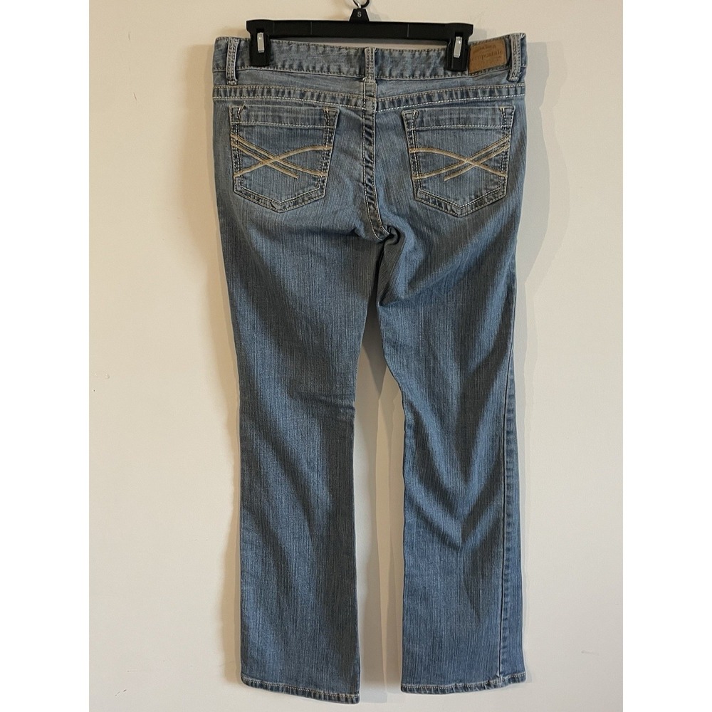 Aéropostale Chelsea Skinny Bootcut Denim Blue‎ Jeans in Size 9/10 Original 1987